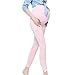 JOYNCLEON Pregnant Women Work Pants Stretchy Maternity Skinny Ankle Trousers Slim for...