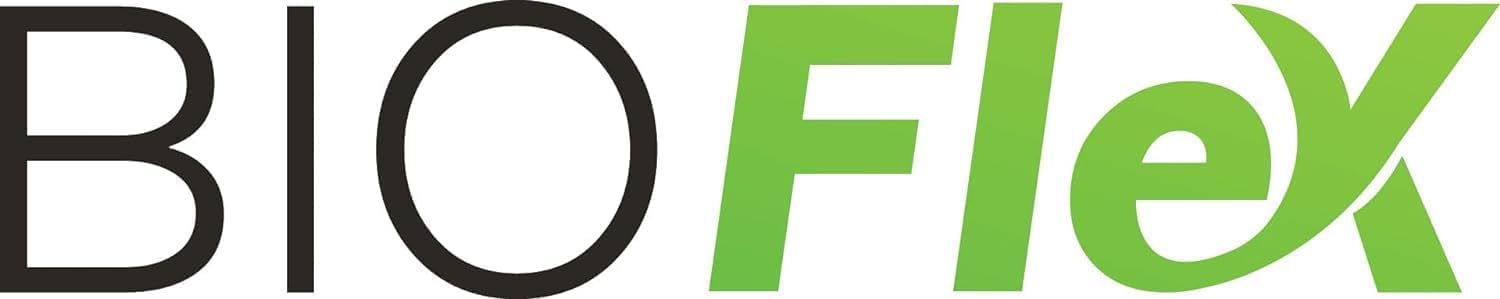 Aluf Plastics Bolsas de basura de alta densidad, 16 galones, 1000 unidades con tecnología BioFlex, 8 micras (eq), 24 x 33 pulgadas, color negro, para baño, oficina, industrial, comercial