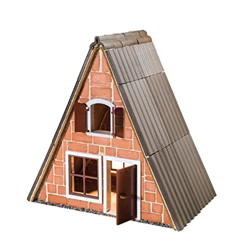 Teifoc 5230 Brick Building Kit, Fin Hut, 160 Components, Creative Construction Set Made of Natural Materials - Image 4