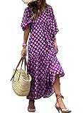 Une robe indispensable pour toutes vos aventures et nuits d'été, retrouvailles, vêtements de plage, fête de jardin et invités de mariage, vacances.