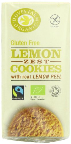 Doves Farm Fairtrade Organic Gluten Free Lemon Zest Cookies (150g) - Pack of 2 image 4