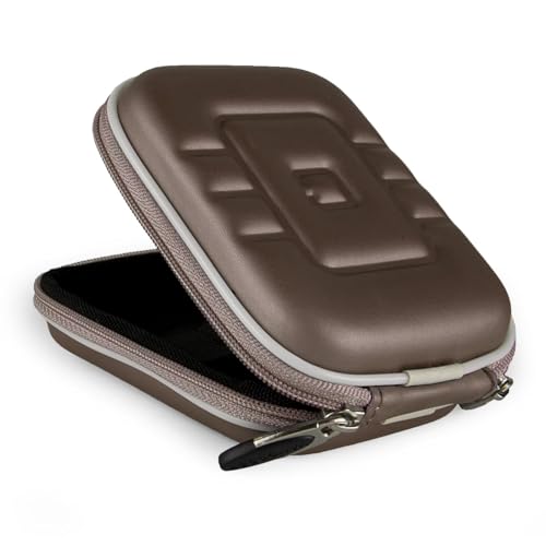 Estuche pequeño rígido de EVA compatible con proyector Mini, color metálico miniatura 7
