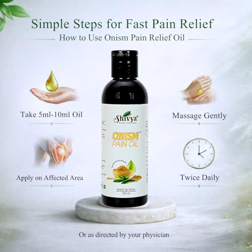 Image of Modern Ayurvedic Pain Relief Herbal Oil For Joint Pain, Muscle Ache and Body Pain 100 ml (pack of 1)