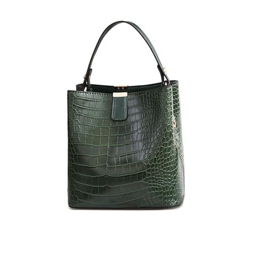 NICOLE & DORIS Sac Seau Femme Petit Sac a Main Crocodile Sac Bandouliere Chic Mini Sac Epaule PU Cuir Sacs Besace Pochette pour les Voyages, Shopping, Travail...
