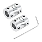 Le coupleur élastique est fabriqué en matériau alliage d'aluminium haute résistance, structure intégrée, léger et durable.