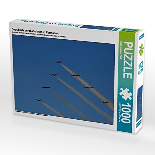 Preisvergleich Produktbild Snowbirds aerobatic team in Formation 1000 Teile Puzzle quer