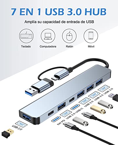 Periféricos, Home Improvement hub usb steren Marca Lostrain (2)