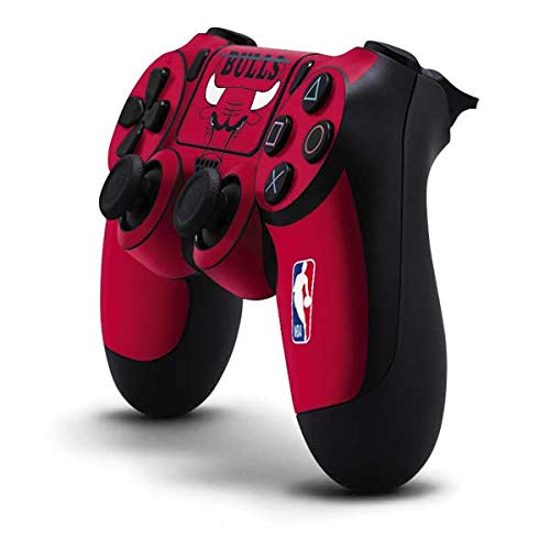 Skinit Decal Gaming Skin Compatible with PS4 Pro/Slim Controller - Officially Licensed NBA Chicago Bulls Large Logo Design