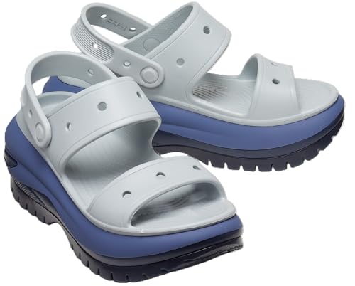 Image of Crocs Unisex Classic Mega Crush Platform Sandals Wedge