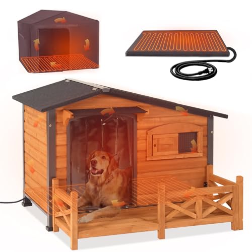 GUTINNEEN Extra-Large Heated Kennel