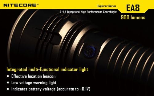 NiteCore EA8 Integrated Multi-functional Indicator Light