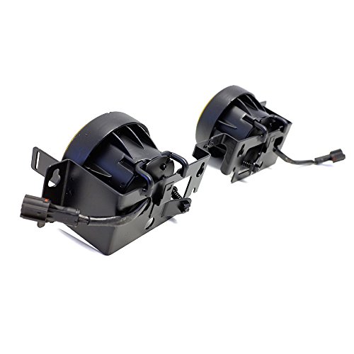 Viogi Fit 99-00 Honda Civic Yellow Lens Fog Lights Kit W/Bulbs+Cover+Switch+Wiring Harness+Relay+Bracket+Necessary Mounting Hardware #TOP2