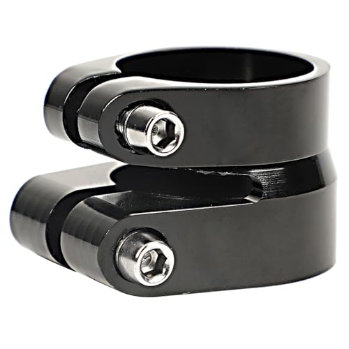 Double Layer Bike Seat Post Clamp 31.8mm/34.9mm Quick Release Seatpost
