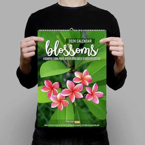 Image of Tallenge - Floral - 2023 Wall Calendar - 12 x 17 Inches for Home & Office (Paper, Wall Calendar)
