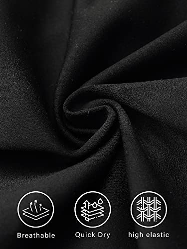 Stelle Girls Active Capri Legging Yoga Pants For Workout Sport Running (Black, L) #TOP5