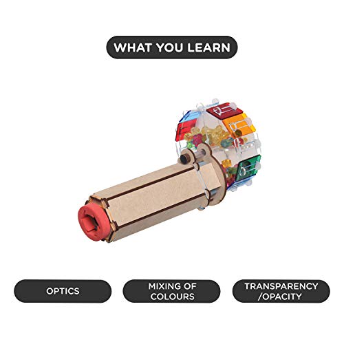 Image of Smartivity Marble Slide & Kaleidoscope for Boys & Girls ages 6 7 8 9 10+ year old, STEM, Learning, Educational, Construction Activity Toy Gift Bundle