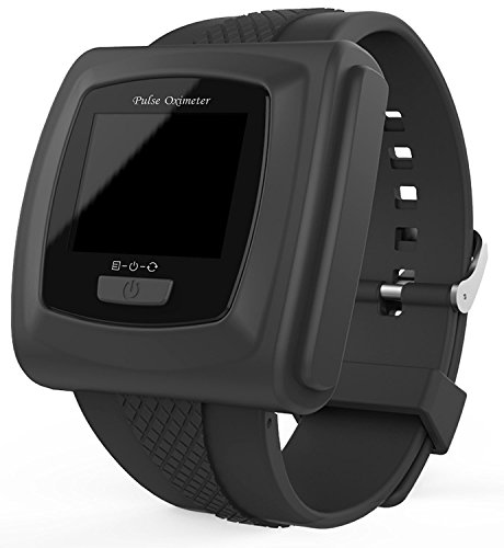 Bluetooth-Enabled 50F Plus Wrist Pulse Oximeter Heart Rate Monitor with Innovo SnugFit Probe (not Compatible with Mac), M430N-WRBK-CTIM-V2, Jet Black - Thumbnail 5