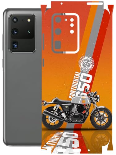 Image of AtOdds - Full Body Back Screen Guard Protector Film - Lamination Wrap Skin Sticker Compatible with Samsung Galaxy S20 Ultra | Scratchproof Matte Finish (Bullet)