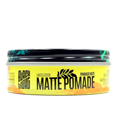 Uppercut Deluxe Pomada mate – Blacklight Exclusivo 100 g de pomada para el pelo, fragancia Highland con acabado mate y diseño naranja desvanecido, caja de regalo, estilo para una larga duración para