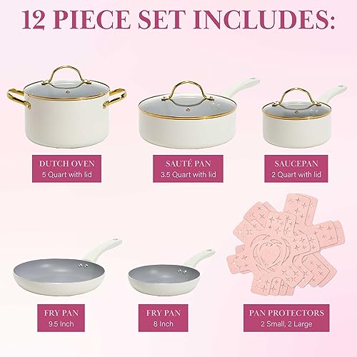 Paris-Hilton-Epic-Nonstick-Pots-and-Pans-Set-Multi-layer-Nonstick-Coating-Tempered-Glass-Lids-Soft-Touch-Stay-Cool-Handles-Made-without-PFOA-Dishwasher-Safe-Cookware-Set-12-Piece-Cream