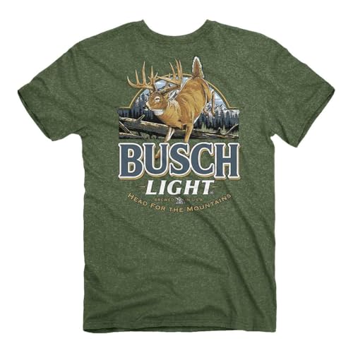 Busch Light Lake Buddy T-Shirt, Teal Ice | 100% Cotton