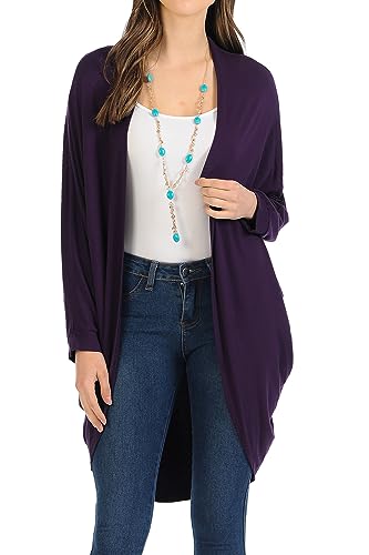 Image of iconic luxe Women's Jersey Batwing Sleeve Cardigan