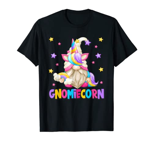 Funny Summer Gnome For Women With Cute Spring Unicorn Dad Maglietta