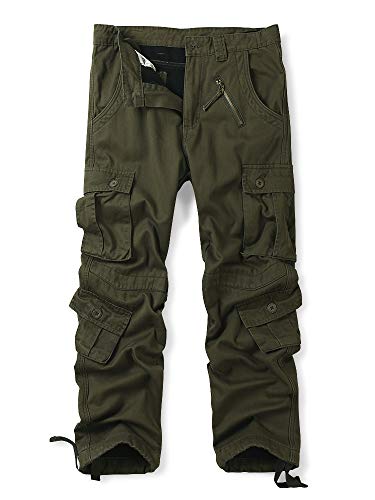 Phorecys Pantaloni cargo foderati in pile, da
