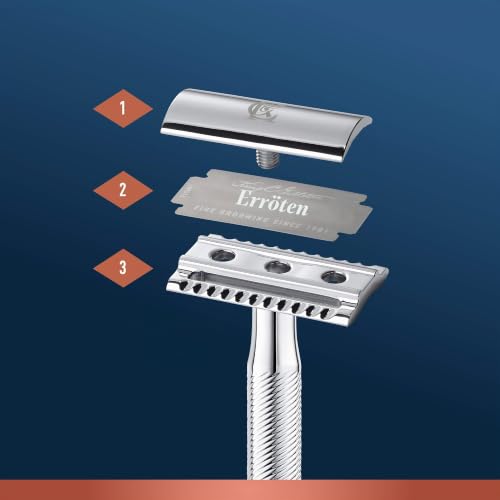 King C. Gillette Double Edge Safety Razor Blades; Doppelklingen für Rasierhobel für Männer, 10 Rasierklingen… – Ansicht 5
