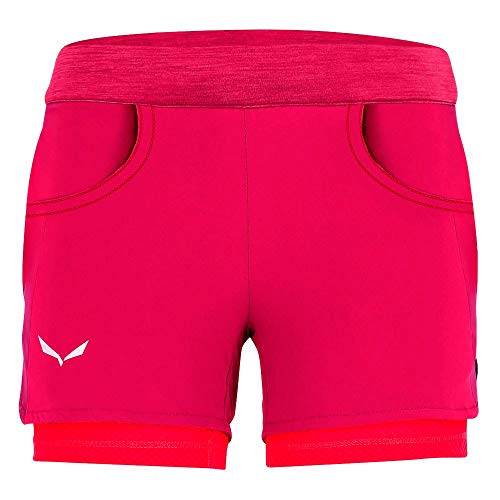 Short léger Salewa Agner Durastretch fille rose extensible et robuste