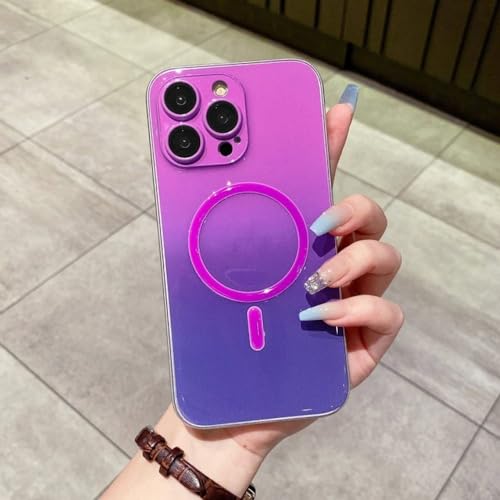 Couverture arrière lumineuse de couleur dégradée pour votre iPhone 13 Pro