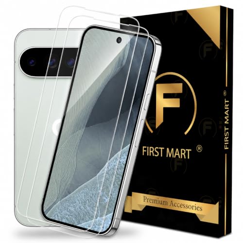 Image of FIRST MART Screen Protector for Google Pixel 11 Pro | Borderless Edge-to-Edge Tempered Glass, Anti-Dust Mesh, Case-Friendly | Pack of 2