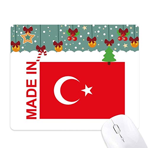 Tapis de souris de Noël en caoutchouc pour décorer votre télétravail