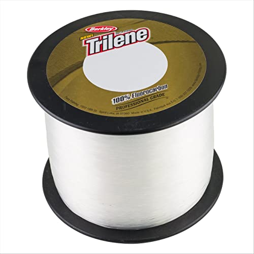 Berkley Trilene® 100% Fluorocarbon, Clear, 12lb | 5.4kg, 2000yd | 1828m Fishing Line, Suitable for Freshwater Environments