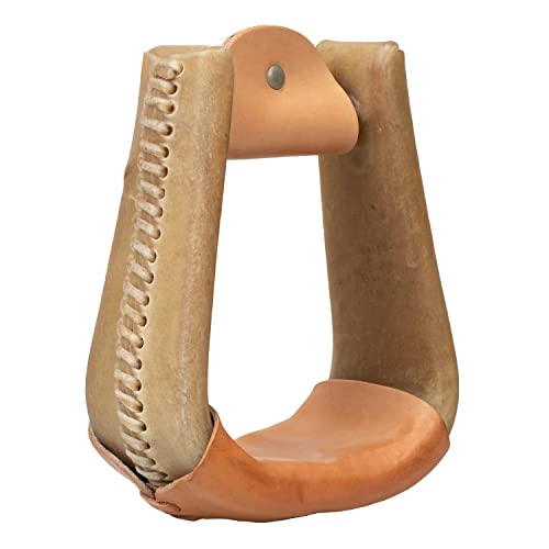 Étrier rpr profond en cuir et bois de qualité supérieure pour une équitation exigeante