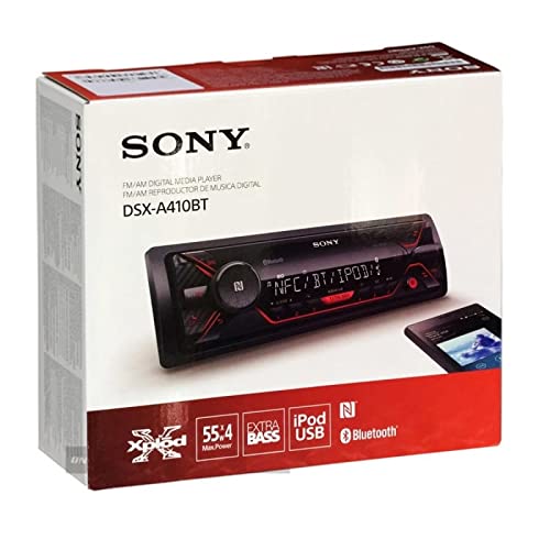 Sony Dsx-A410Bt Single Din Bluetooth Front Usb Aux Car Stereo Digital Media Receiver thumb #2
