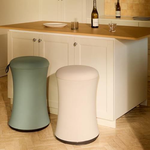 Image of TopJob Boba Chair Stylish Ergonomic Active Wobble Stool, ADHD Chair, Improves Posture and Focus, Ergonomic with Height Adjustable Stool for Adults Children for Home Office