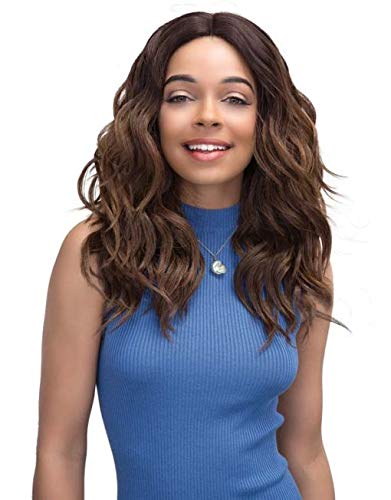 Janet Collection Super Flow Deep Part Lace Wig- MOON LITE (OET1B/BURG)
