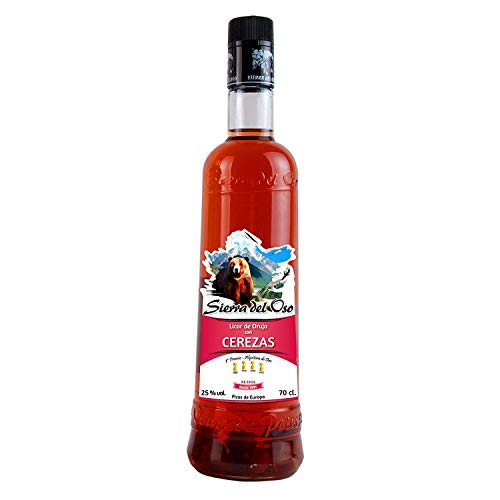 Licor de Orujo con Cerezas Sierra del Oso