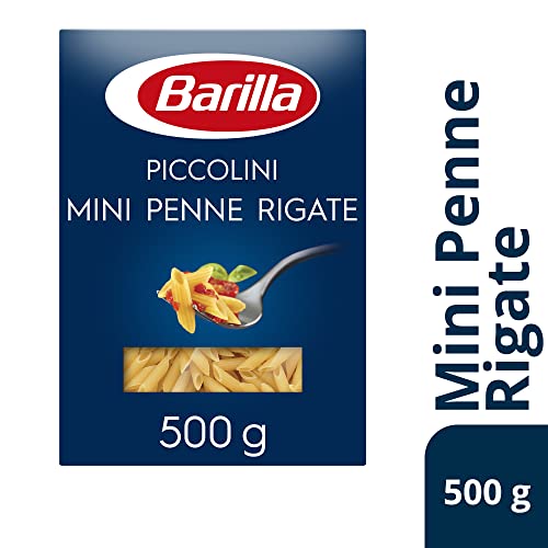 Barilla Pasta Piccolini Mini Penne Rigate, 500g