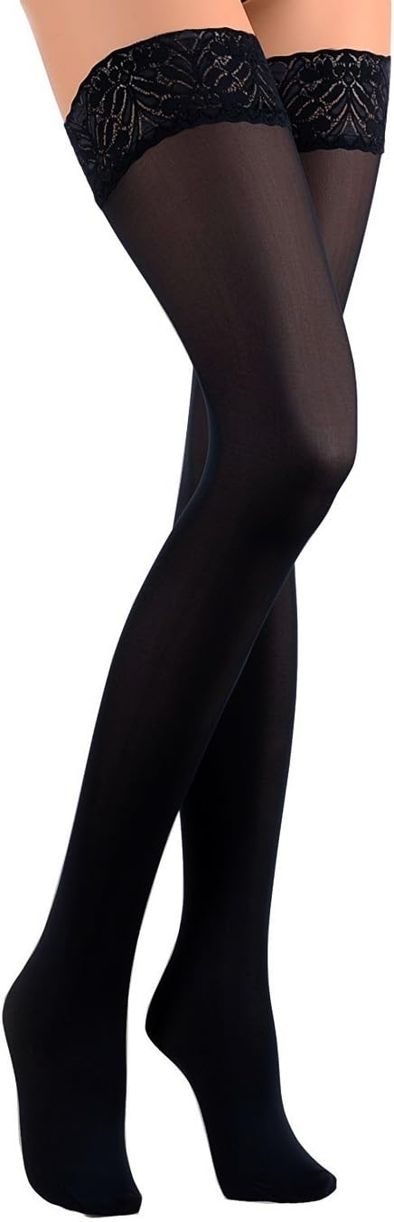 Opaque Fiona Hold Ups by Veneziana