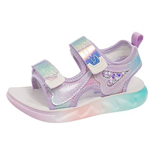 Sports Sandals for Children Sandals Thick Soled Beach Shoes Girl Child Flat Shoes White Dress Shoes for Girls