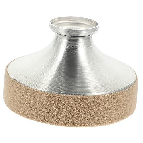 HANABASS Alto Sax Mute Compact Aluminum Saxophone Dampener Accessory for Reduced Sound Resonance Practical Installation and Enhanced Instrument Protection