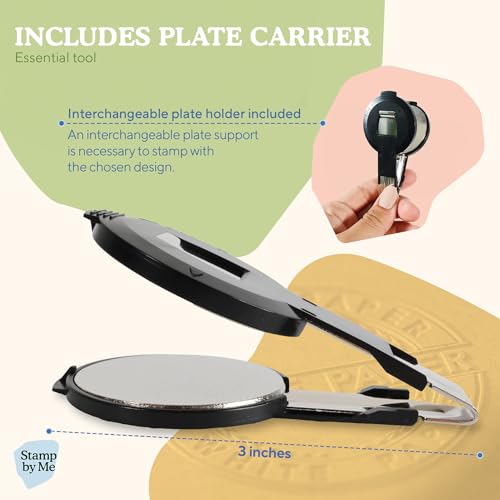 image for Book Embosser Personalized Stamp By Me | from The Library of | Ex Libr