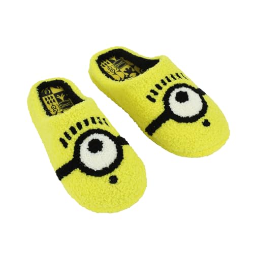 Bioworld Despicable Me Minions Adult Yellow Scuff Slippers