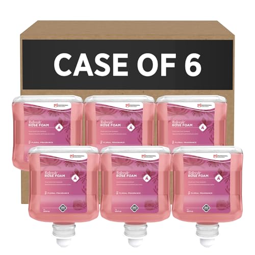 Image of SC Johnson Professional REFRESH ROSE FOAM HAND SOAP 1 LITERS, 6 PACK