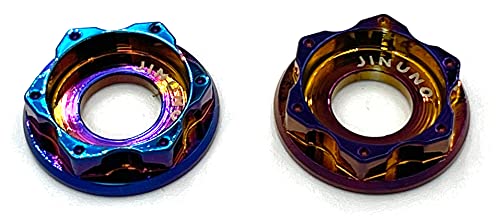 リュウグラムスター用チタンワッシャー+ボルト レインボー アルマイト リュウ様専用グラムスター用チタンワッシャー+ボルト レインボー