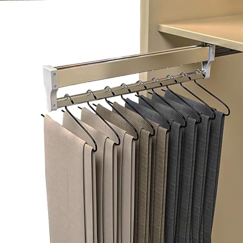 Tringle de penderie robuste coulissante au design télescopique durable