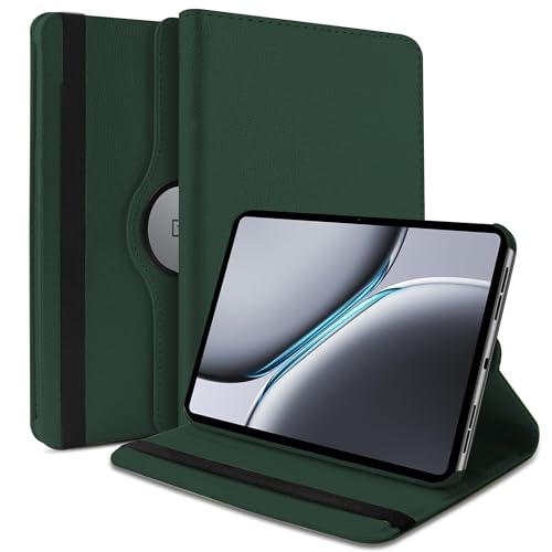 Image of TGK 360 Rotatable Smart Flip Case Cover for OnePlus Pad 2 12.1 inch Tablet (Dark Green)