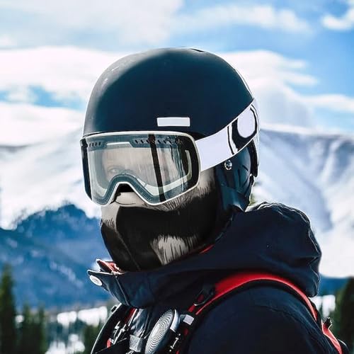 Balaclava para Hombres, Máscara de Invierno con Diseño de Panda y Pájaro, Protección para Ciclismo, Esquí y Deportes al Aire Libre miniatura 5